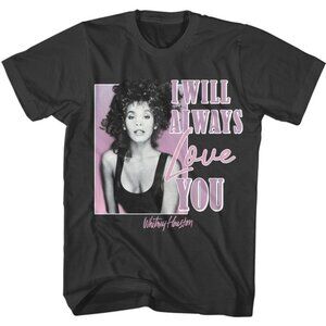 Whitney Houston I Will Always Love You Vintage Music Fan Shirt92